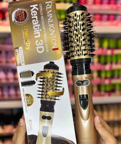 Cepillo Secador Giro360 Keratina Remingt